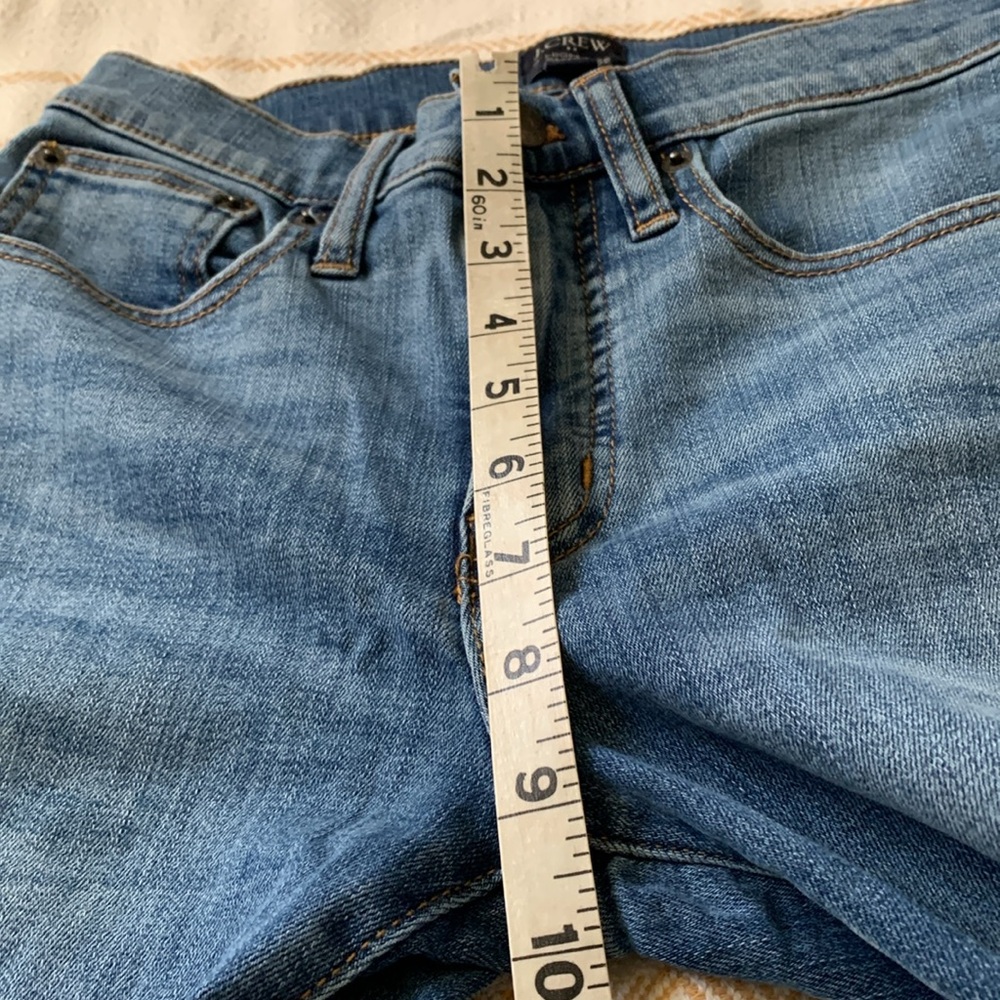 J. Crew 10” High Rise Skinny Jeans Size 24 - Picture 11 of 11